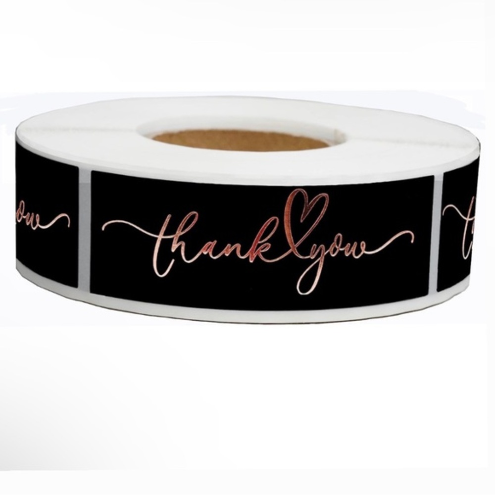 40 Thank You Stickers!